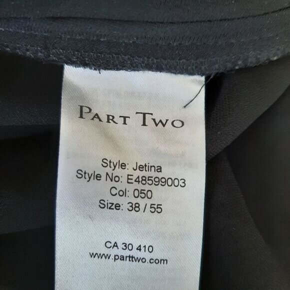 TRULY by Part Two Jetina Long Side Zipper Sleeveless Dress Sz M - Picture 14 of 15